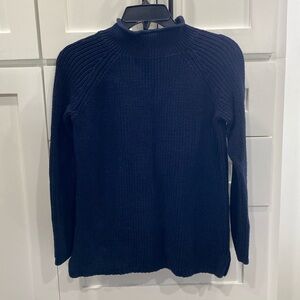 Talbots Cotton Sweater NavySP